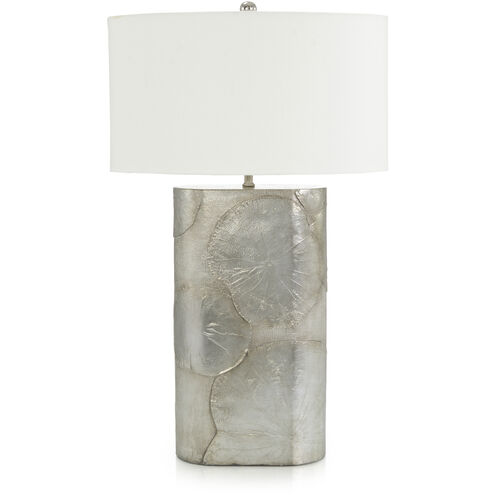 Leah Silver Table Lamp Portable Light