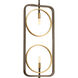 Swing 2 Light 10.88 inch Antique Bronze Pendant Ceiling Light
