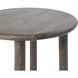 Cetus 22 X 21 inch Walnut Side Table