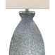 Hatira 33 inch 150 watt Blue and White and Clear Table Lamp Portable Light