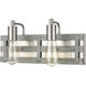 Brigantine 2 Light 16 inch Satin Nickel with Weathered Gray Vanity Light Wall Light