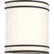 Vantage Wall Sconce Wall Light in Coal