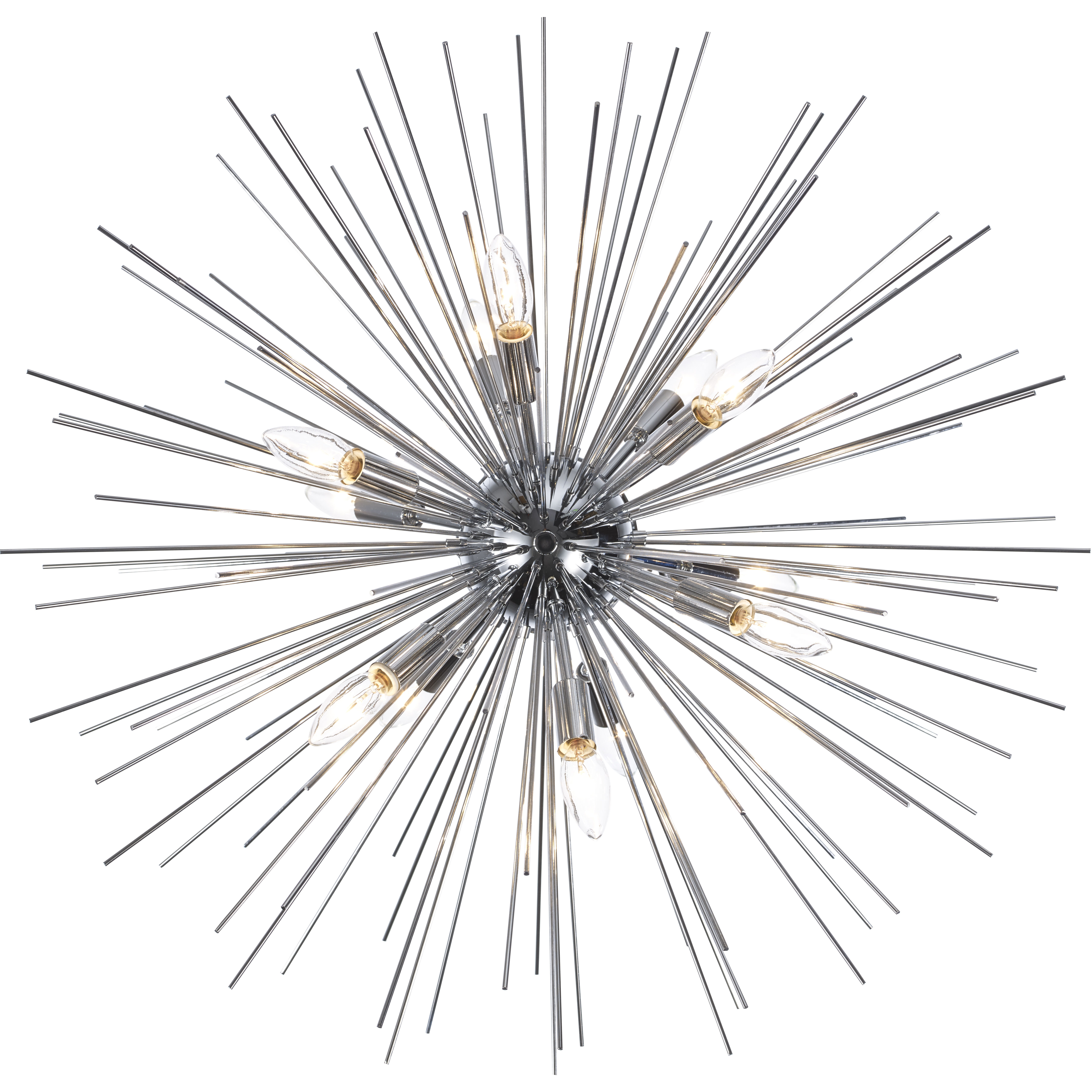 Collina 12 Light 29 inch Polished Chrome Pendant Ceiling Light