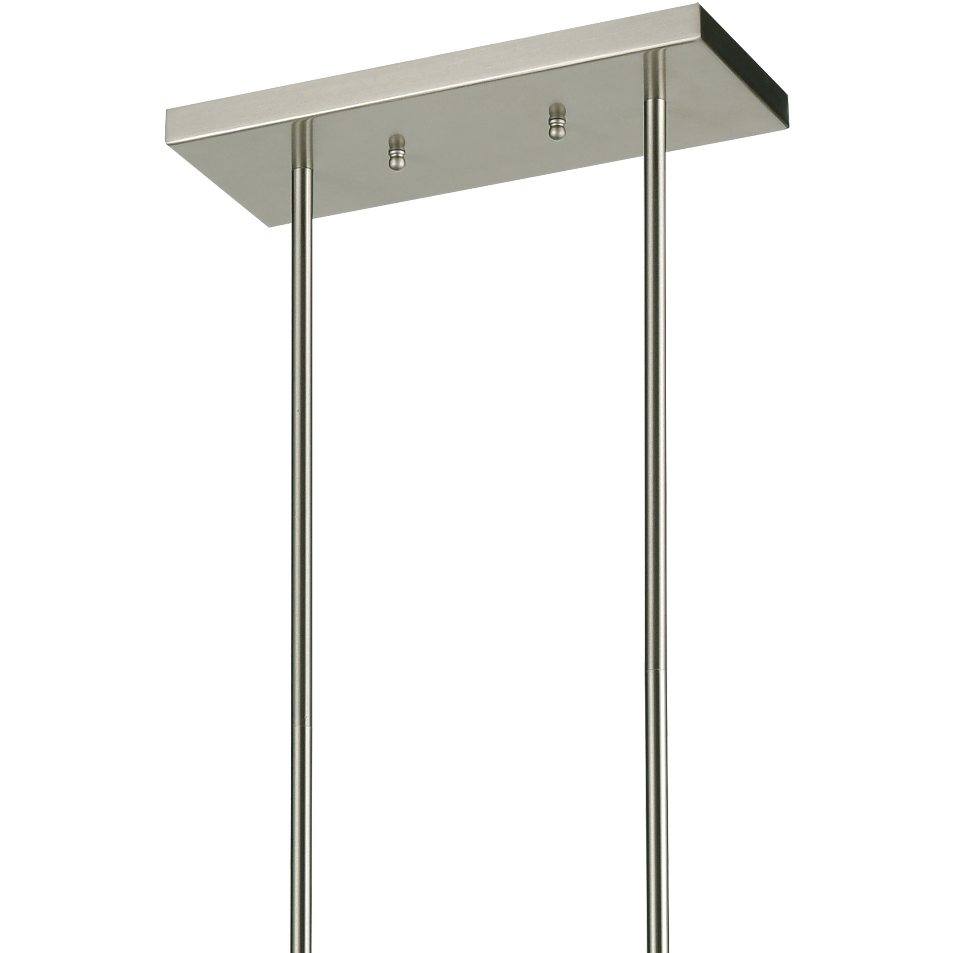 Williamsport 5 Light 37 inch Brushed Nickel Linear Chandelier Ceiling Light