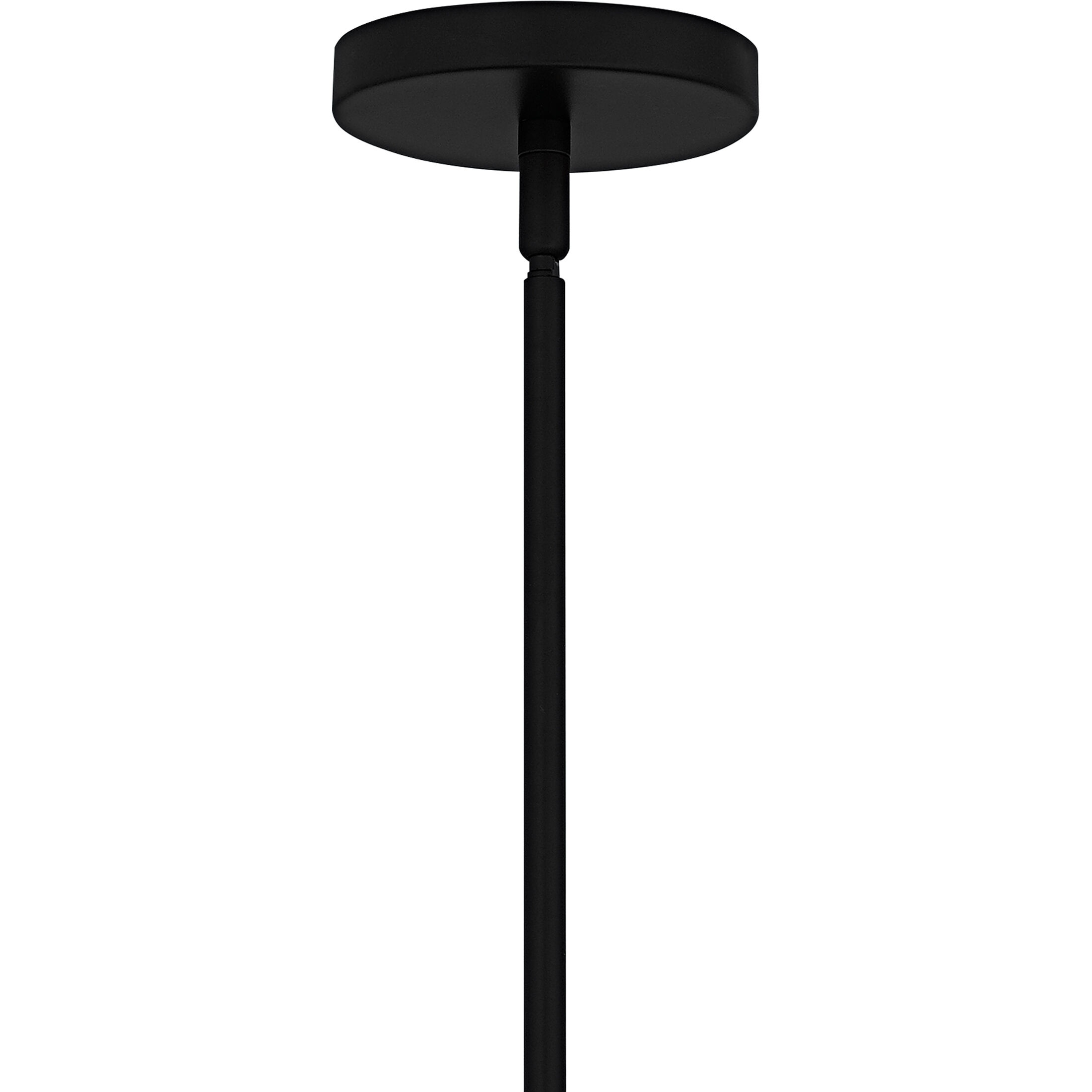 Cecily 6 Light 32 inch Matte Black Chandelier Ceiling Light