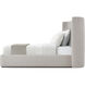 Maxwell Obsidian US King Bed, Wooden, Upholstered