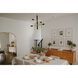 Astrid 4 Light 24 inch Aged Brass Chandelier Ceiling Light