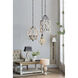 Harper 1 Light 12.6 inch Antique White Pendant Ceiling Light