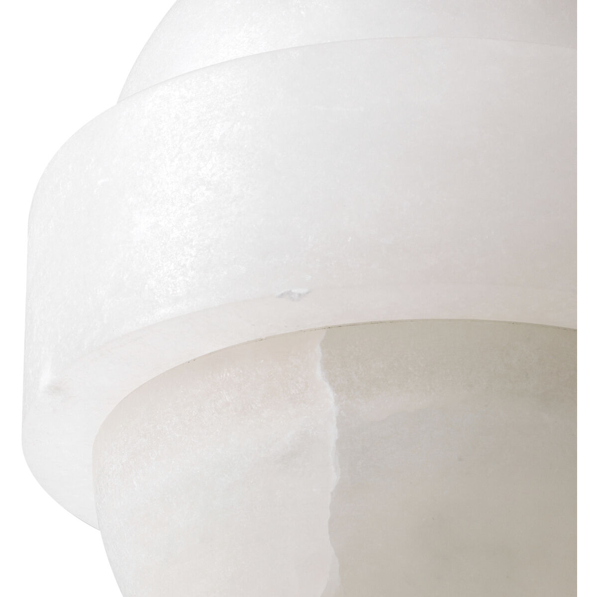 Icarus 5 Light 17.72 inch Antique Brass and Alabaster Chandelier Ceiling Light