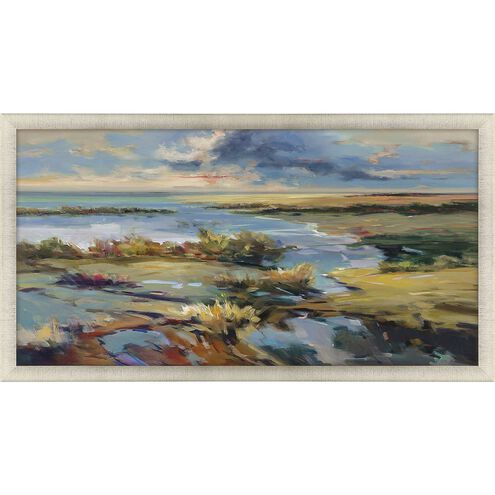 Waterside Collection Blue Framed Art