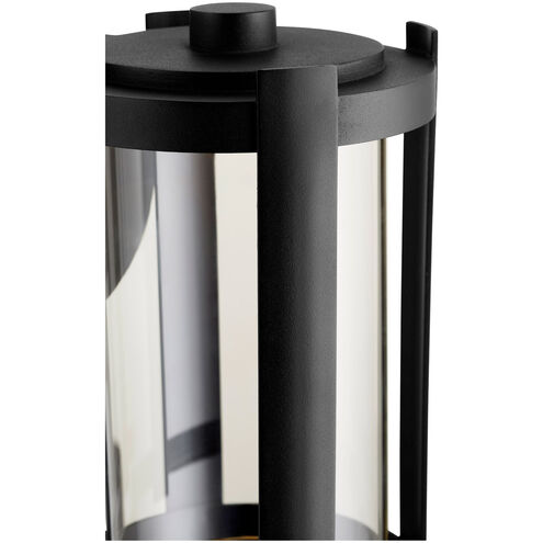Solu 1 Light 11 inch Noir Outdoor Wall Lantern