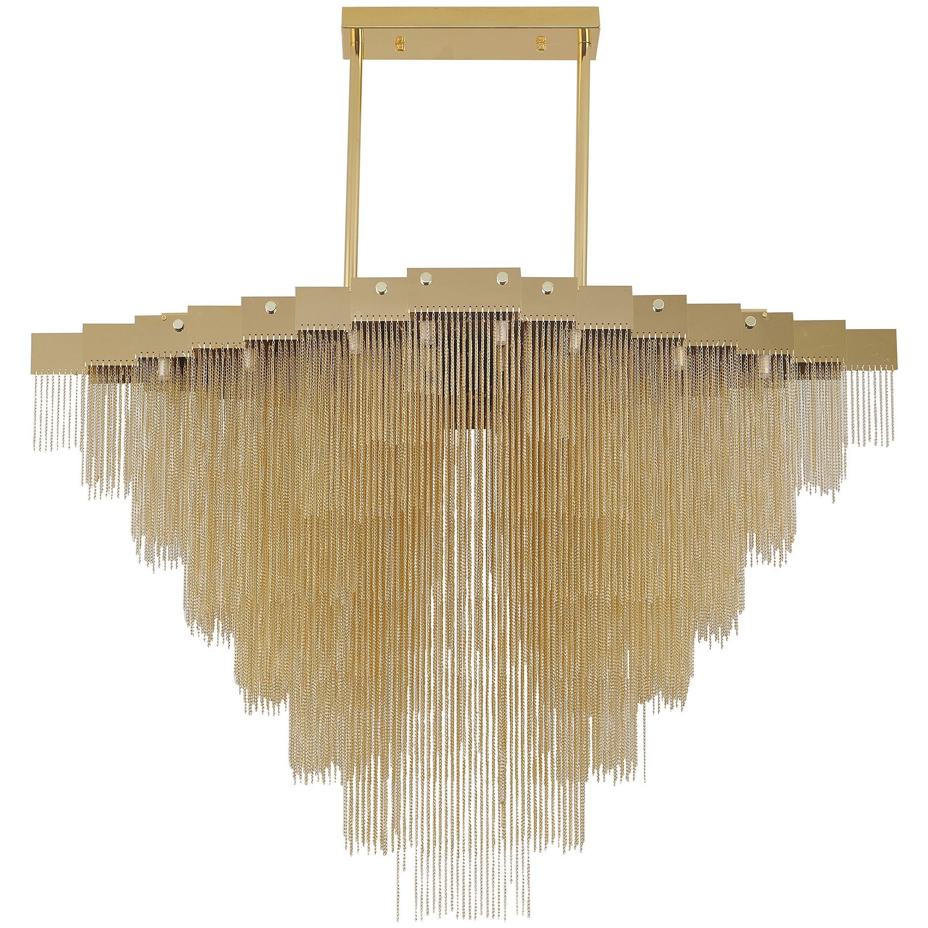 IMG Series 24 Light 23.6 inch Gold Chandelier Ceiling Light