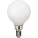 Branded Lamps LED 19 - G16-1/2 C - E12 Candelabra 4 watt 120 2700K Light Bulb