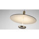 Ballet LED 20 inch Antique Brass and Onyx Black Pendant Ceiling Light
