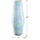 Iridescent 20.1 X 7 inch Vase