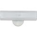 Brentwood 2 Light 14 inch White Bath Light Wall Light 