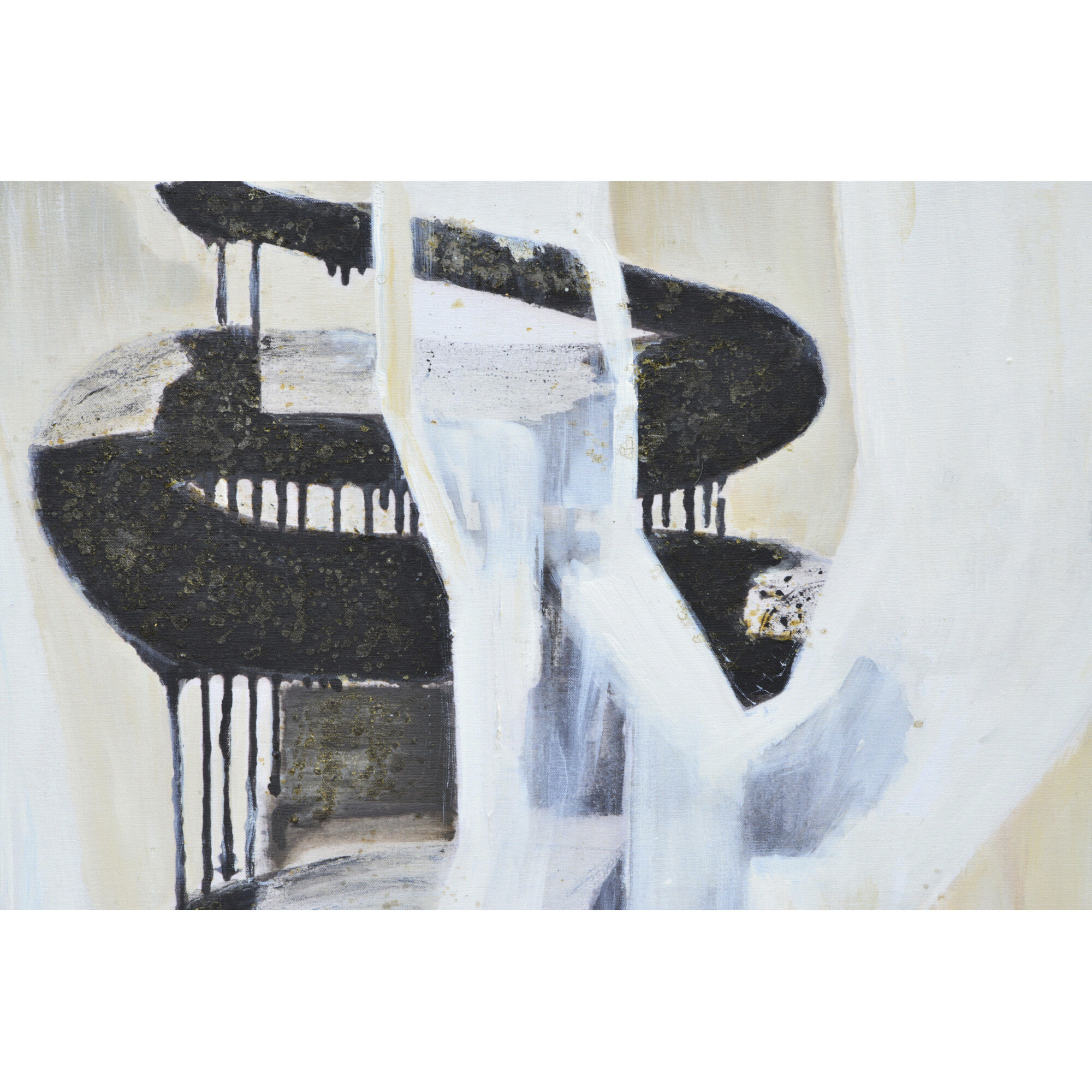 Soyuz Multicolor Texture Canvas Art