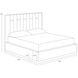 Nemu Rhea Light Barley Bed, King
