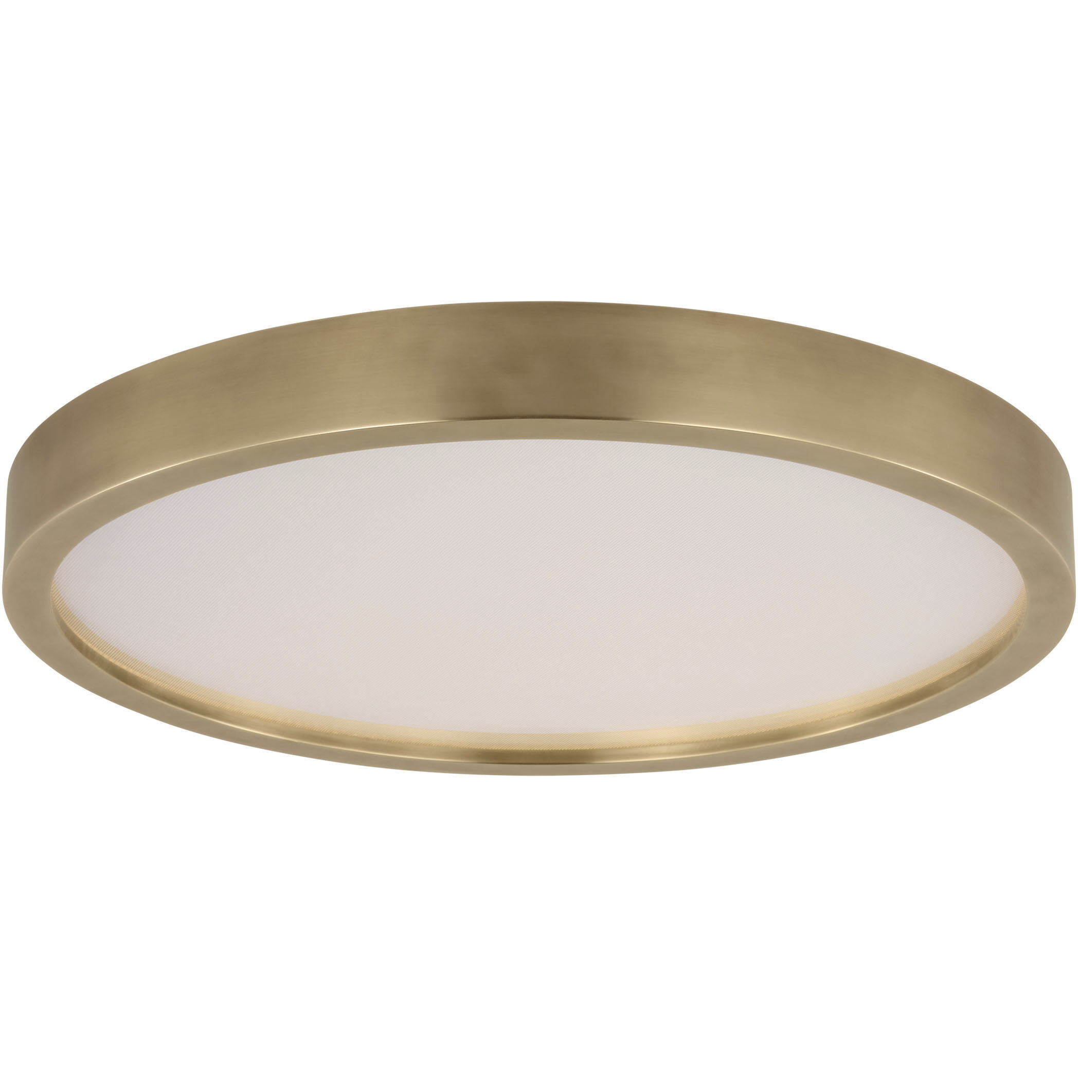 Kelly Wearstler Cerne LED 18 inch Natural Brass Flush Mount Ceiling Light in 277V