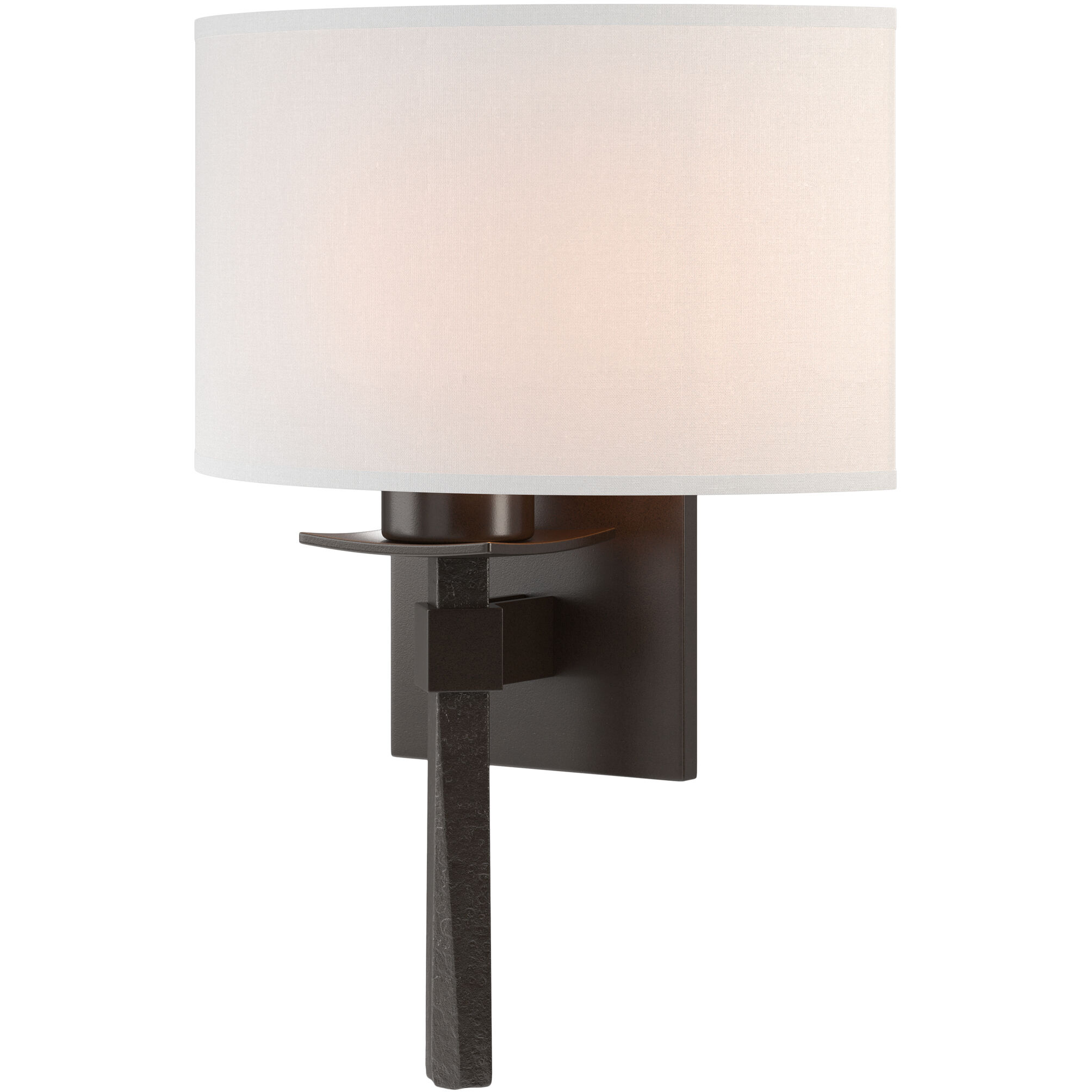Beacon Hall 1 Light 10.1 inch Oil Rubbed Bronze ADA Sconce Wall Light in Natural Anna