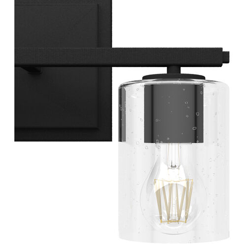 Kerrison 3 Light 21 inch Natural Black Iron Vanity Light Wall Light