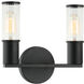 Klarice Wall Sconce Wall Light in Matte Black