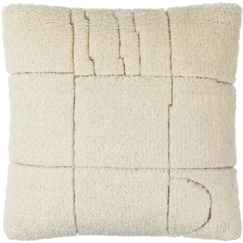 Jakob 22 X 22 inch Cream Accent Pillow