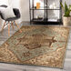 Paramount 35 X 22 inch Sage Rug in 2 x 3, Rectangle