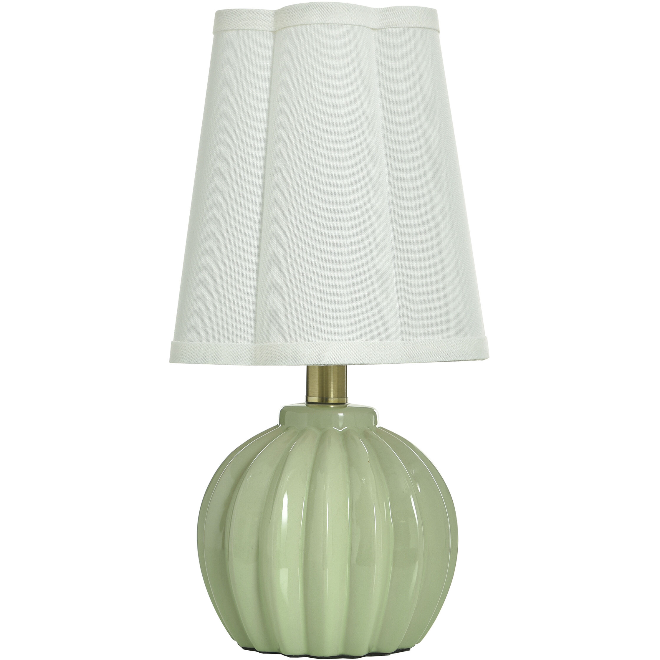 Ophelia 15 inch 40 watt Mint Table Lamp Portable Light