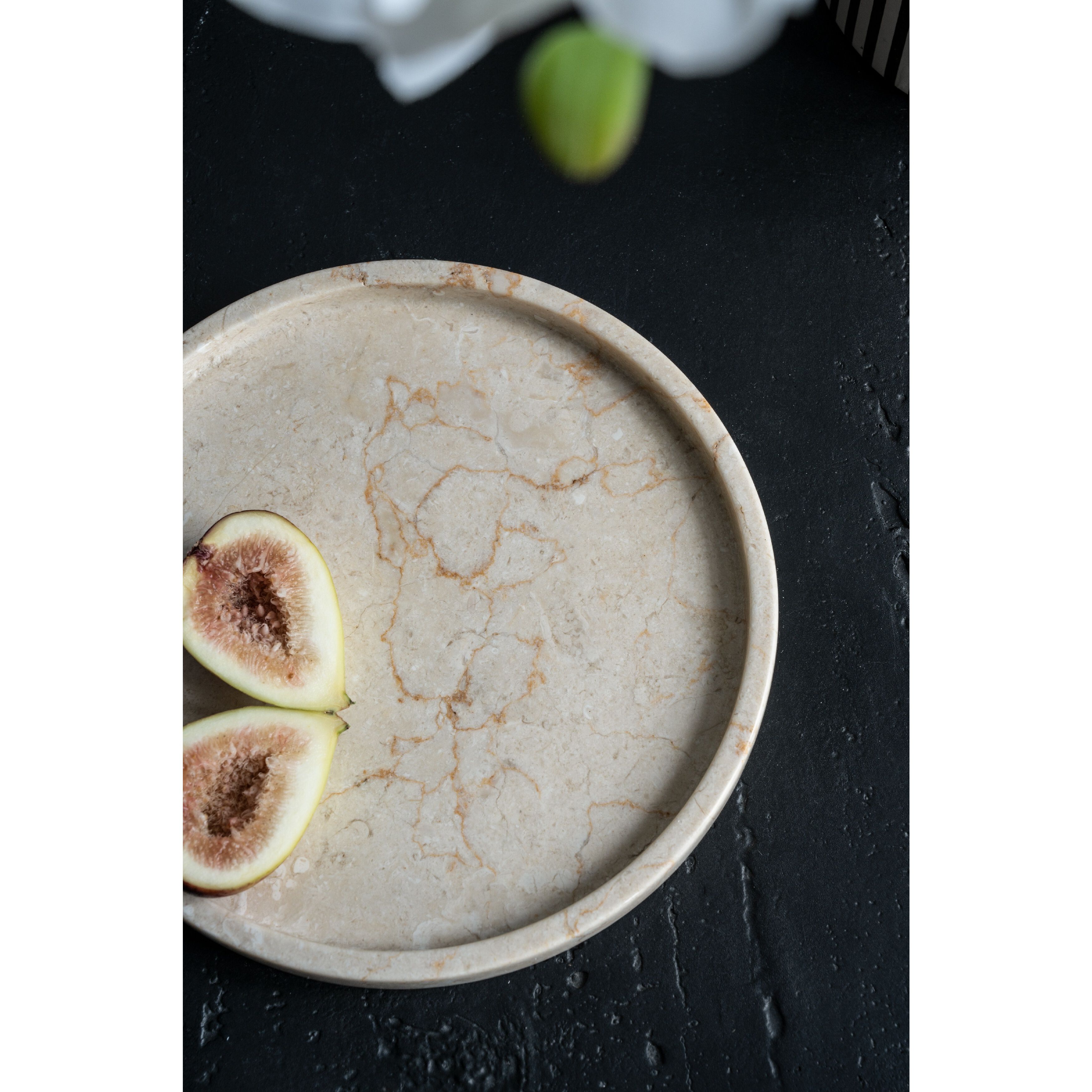 Anita 11.8 X 11.8 inch Cream Decorative Plate