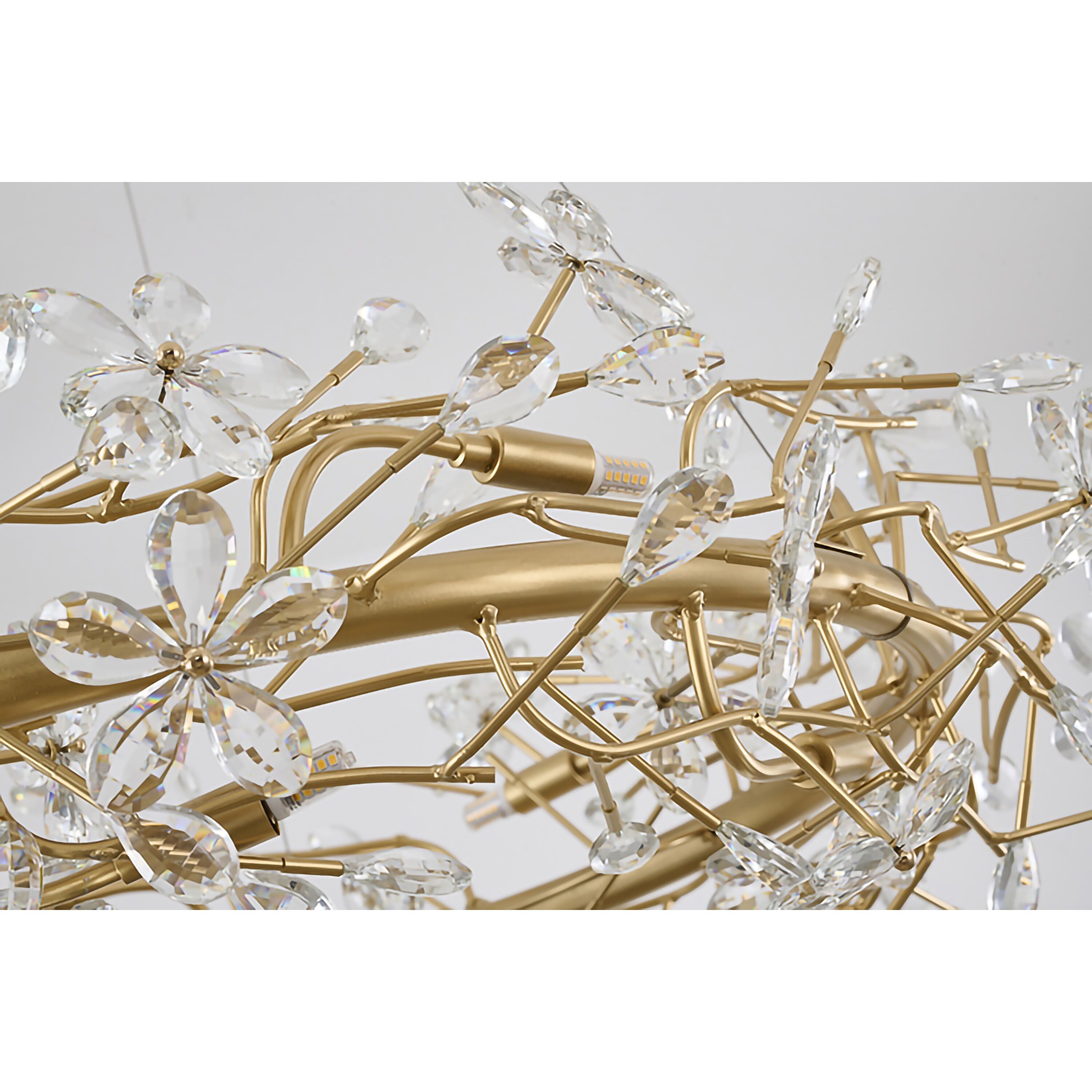 IMP Series 12 Light 32 inch Gold Chandelier Ceiling Light