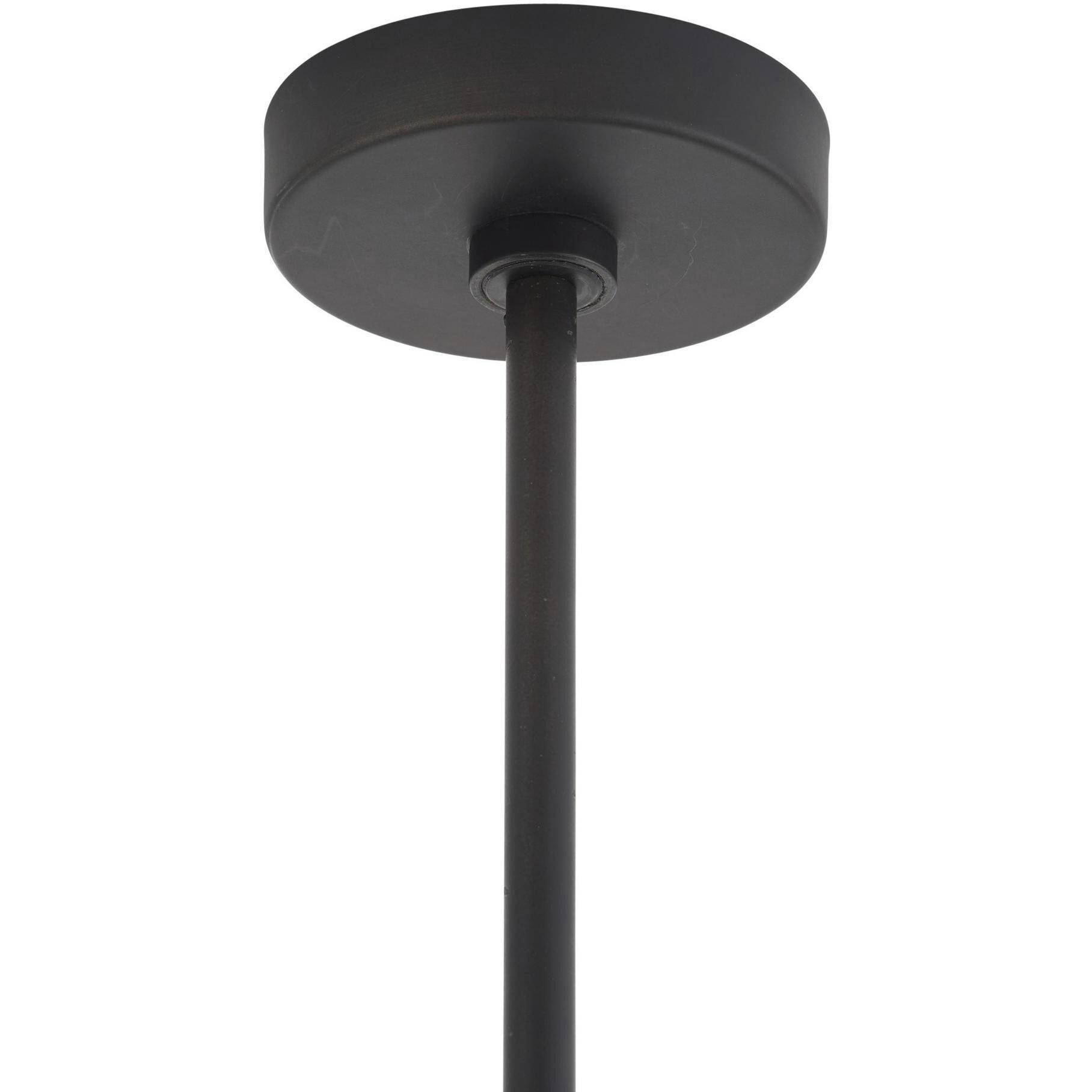 Imperia 6 Light 36 inch Burnt Iron Chandelier Ceiling Light