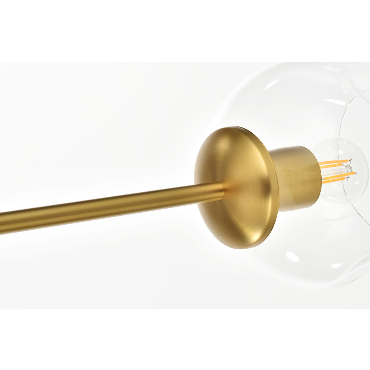 Cavoli 6 Light 28 inch Brass Chandelier Ceiling Light