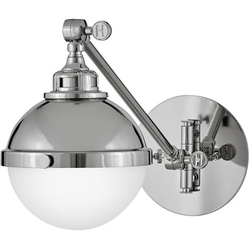 Fletcher 1 Light 7 inch Polished Nickel Indoor Wall Sconce Wall Light