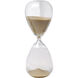 Ferdinand Bisque Sand/Clear Hourglass