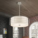 Blanchard 5 Light 23 inch Brushed Nickel Pendant Chandelier Ceiling Light