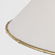 AH by Alexa Hampton Aldric 2 Light 22 inch Gild Pendant Ceiling Light
