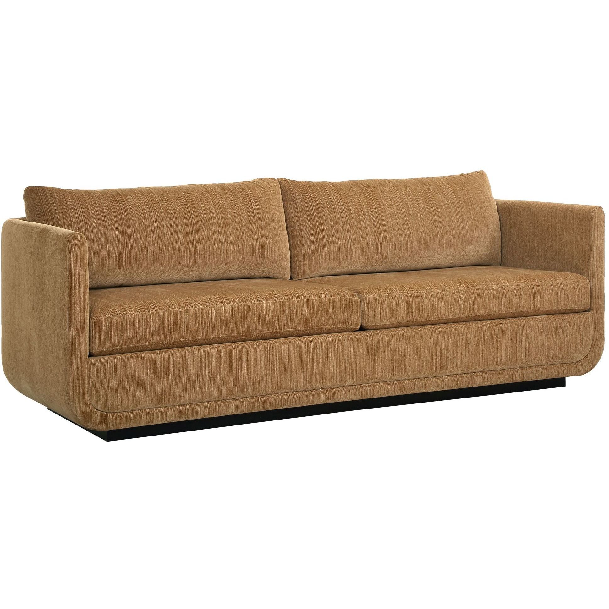 Abound Textured Ginger Chenille Sofa
