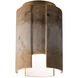Radiance Collection LED 6.25 inch Gloss White Outdoor Flush-Mount
