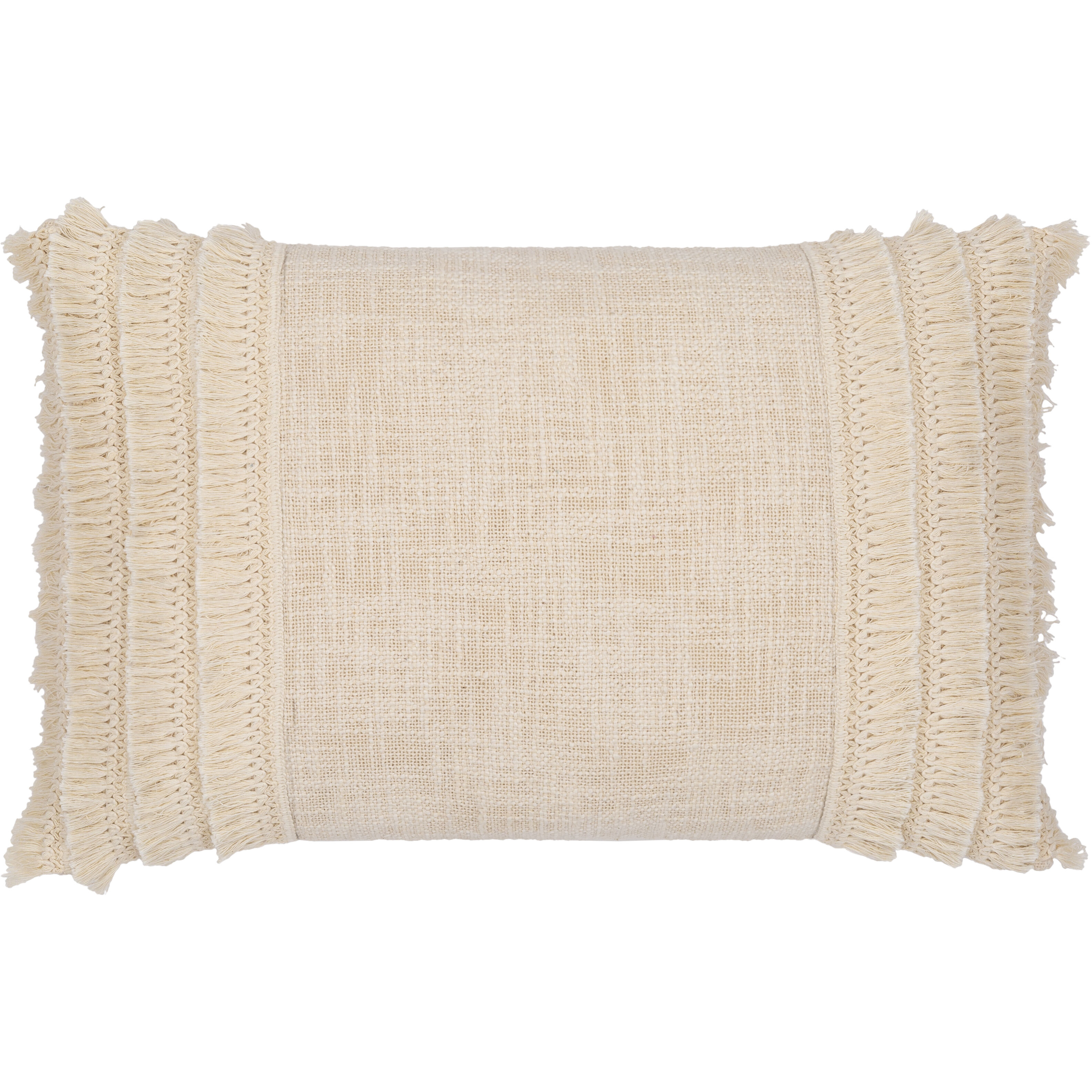 Kandie 22 inch Cream Pillow Kit in 14 x 22, Lumbar