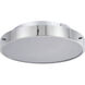 Canada LED 16 inch Chrome Flush Mount Ceiling Light