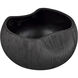 Scribing 5 X 2.5 inch Candle Bowl in Black, Votive