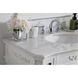 Danville 42 X 42 X 36 inch Antique White and Antique Bronze Vanity Sink Set