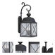 Wingate 1 Light 30.88 inch Textured Black Outdoor Wall Light