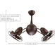 Atlas Acqua 37 inch Textured Bronze Ceiling Fan, Atlas