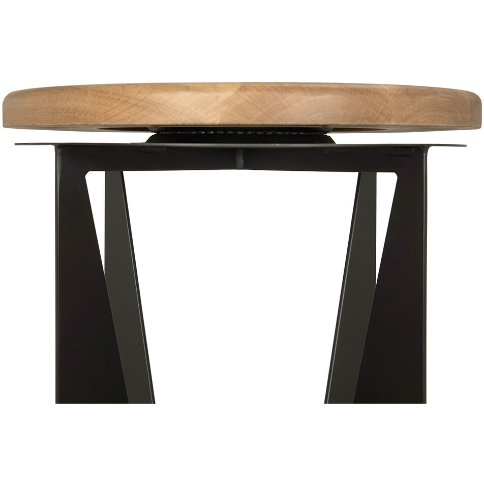 Nagoya 30 inch Matte Black Bar Stool