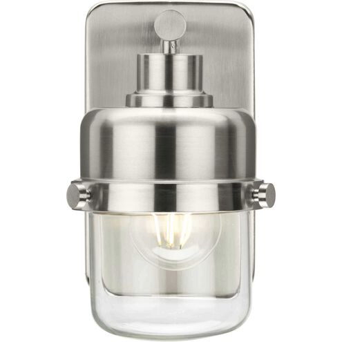 Beckner 1 Light 5 inch Brushed Nickel Bath Light Wall Light