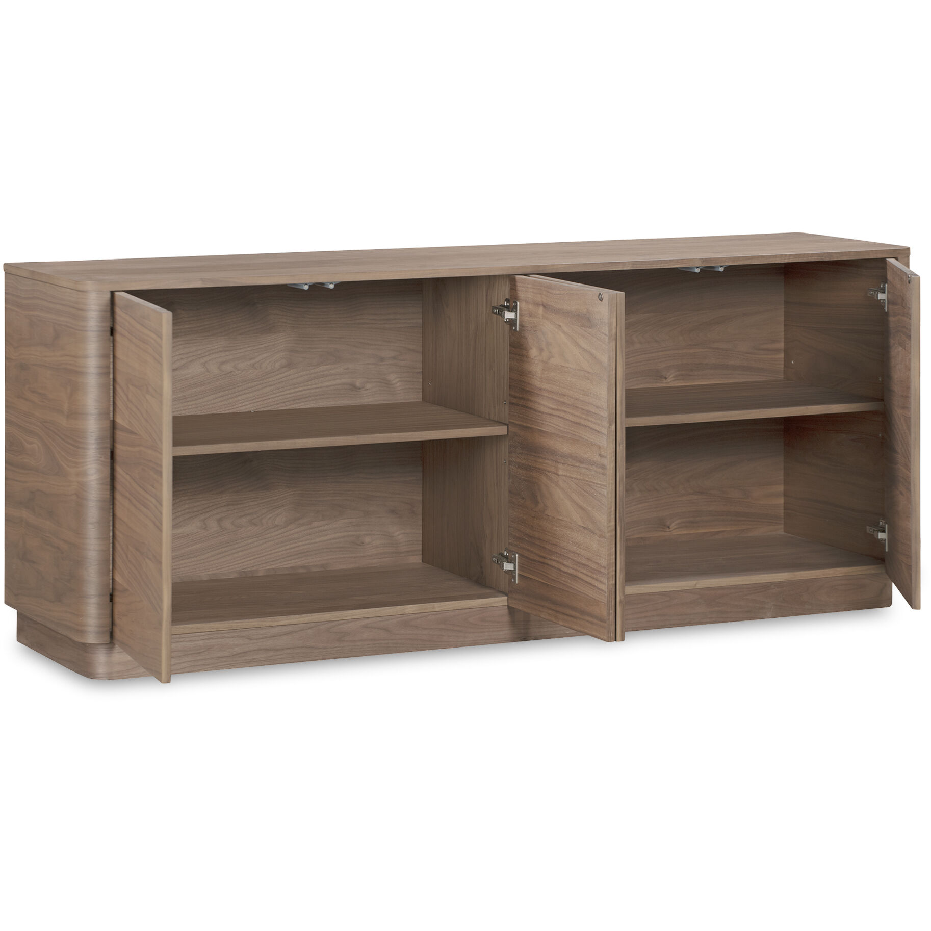 Round Off 72 X 19 inch Brown Sideboard