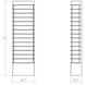 Tawa LED 6 inch Textured White ADA Sconce Wall Light