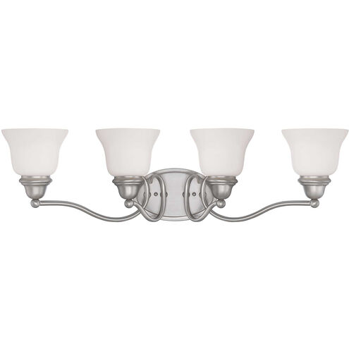 Yates 4 Light 31 inch Pewter Bathroom Vanity Light Wall Light, Essentials